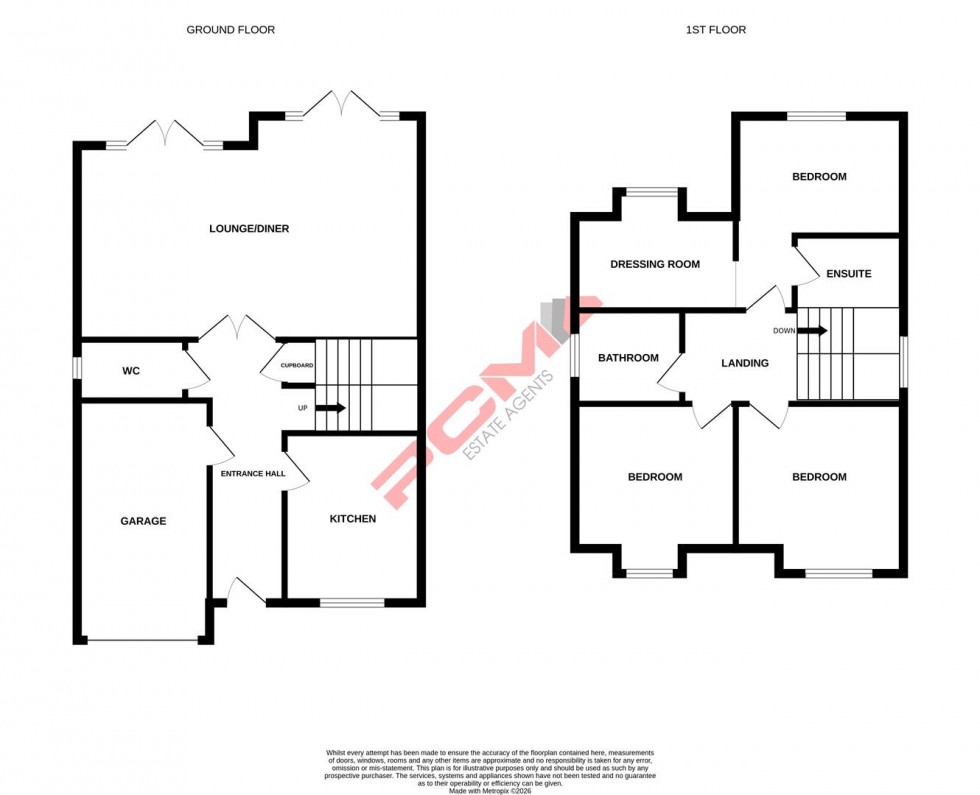 Floorplan for Hastings Road, Battle
