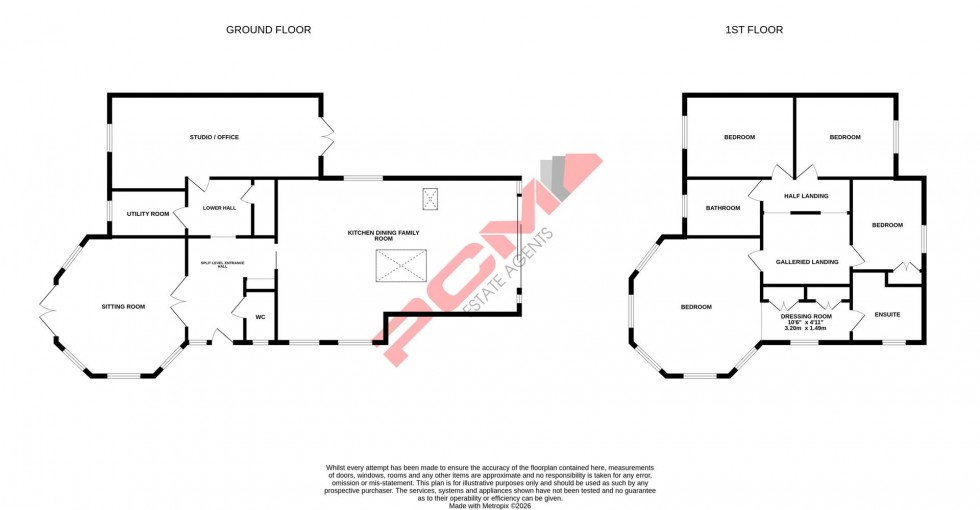 Floorplan for Filsham Road, St. Leonards-On-Sea