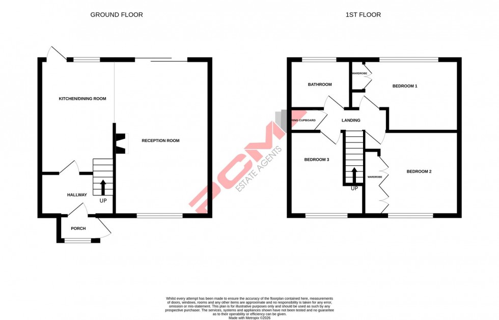Floorplan for Downey Close, St. Leonards-On-Sea
