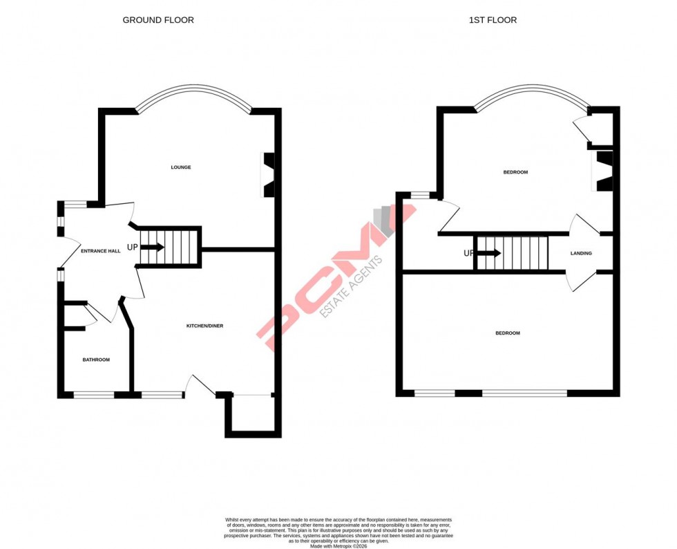 Floorplan for Bexleigh Avenue, St. Leonards-On-Sea