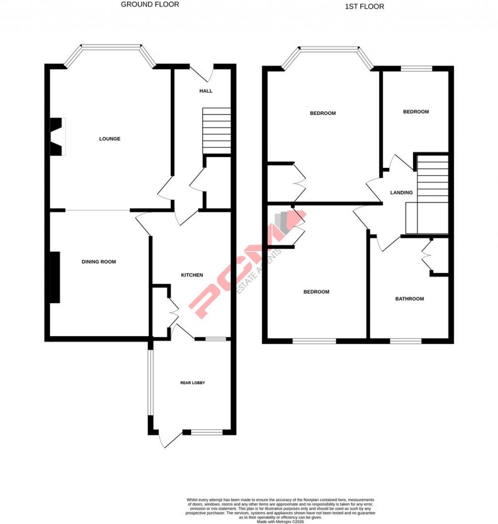Floorplan for Castle Hill Road, Hastings