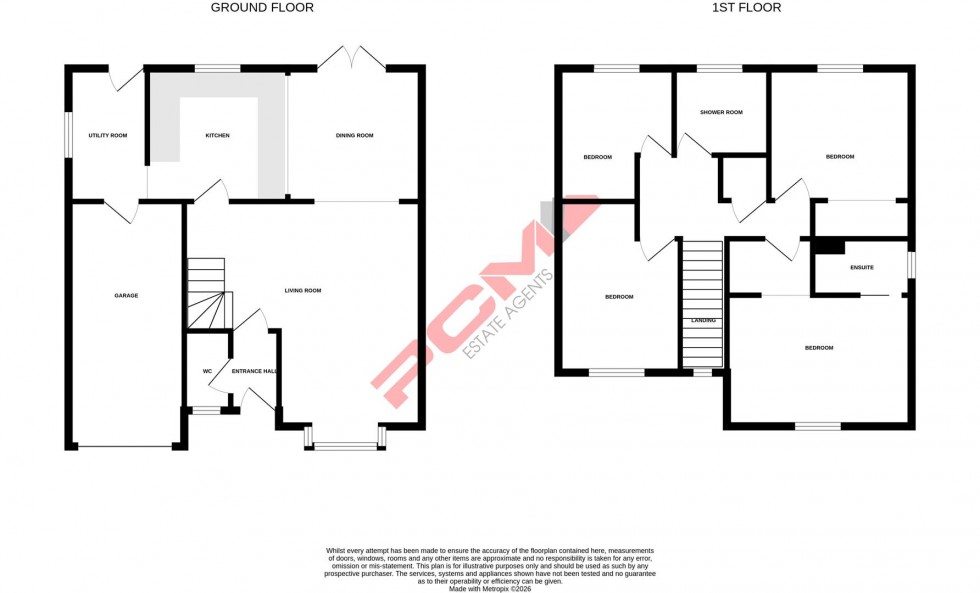 Floorplan for Chalvington Drive, St. Leonards-On-Sea