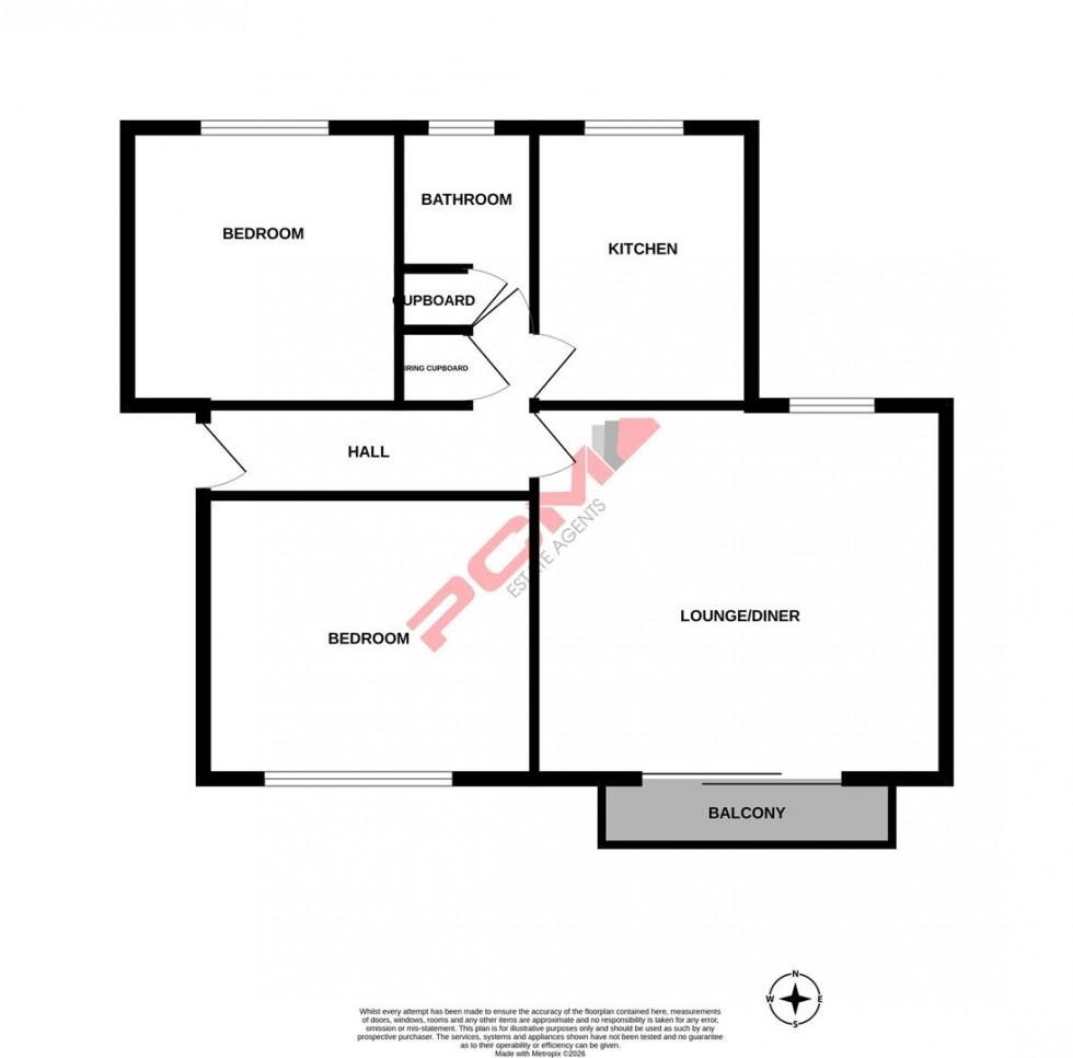 Floorplan for St Leonards Court, St Leonards on Sea