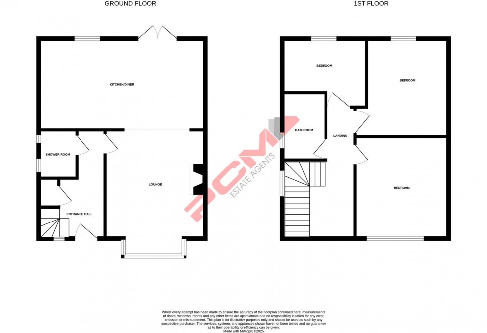 Floorplan for St. Helens Road, Hastings