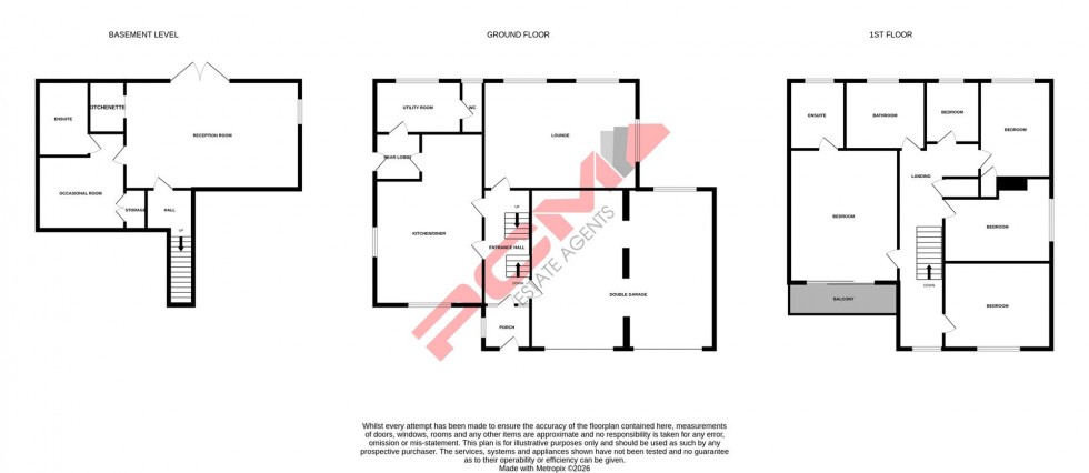 Floorplan for Wartling Close, St. Leonards-on-sea
