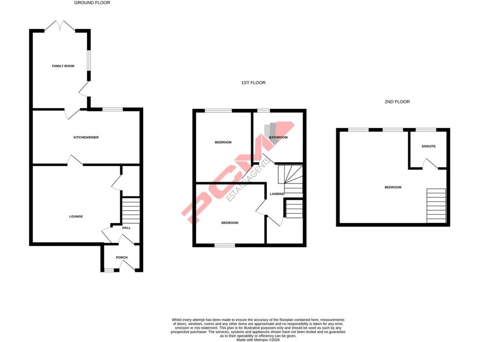 Floorplan for Quebec Road, St. Leonards-On-Sea