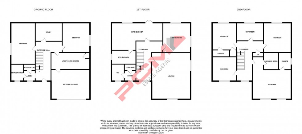 Floorplan for Truman Drive, St. Leonards-On-Sea