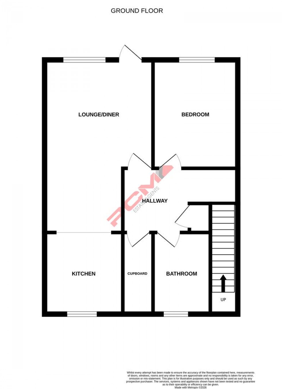 Floorplan for Osbern Close, Bexhill-On-Sea