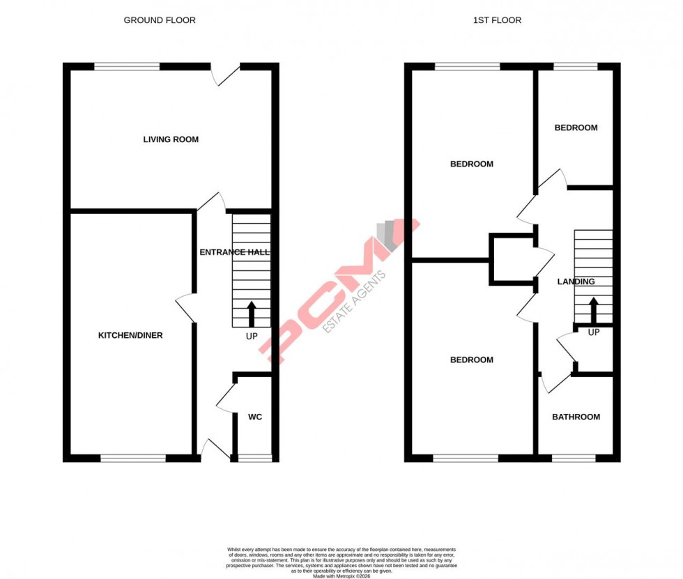Floorplan for Seven Acre Close, St Leonards-on-sea