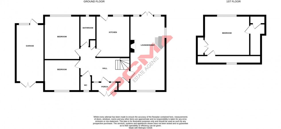 Floorplan for Friars Way, Hastings