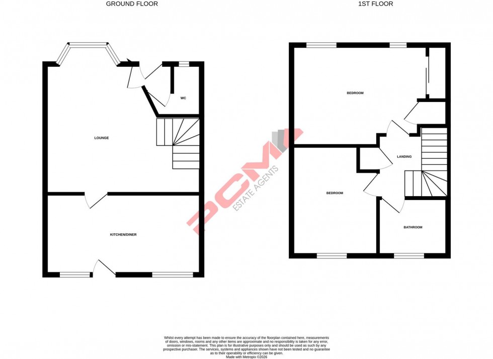 Floorplan for Forge Way, St. Leonards-On-Sea