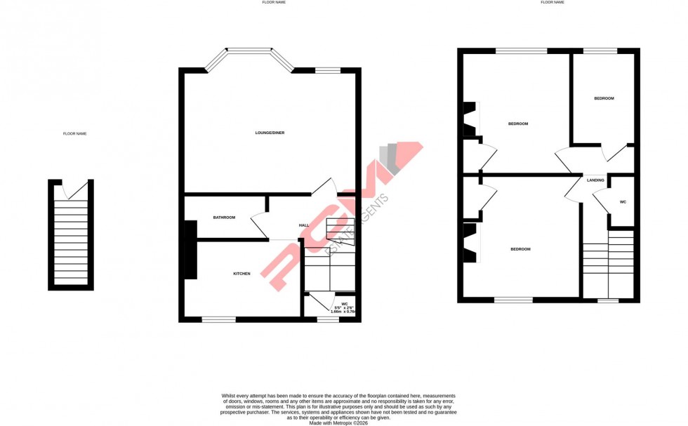 Floorplan for Southwater Road, St. Leonards-On-Sea