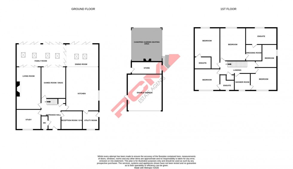 Floorplan for Ridgewood Gardens, Hastings