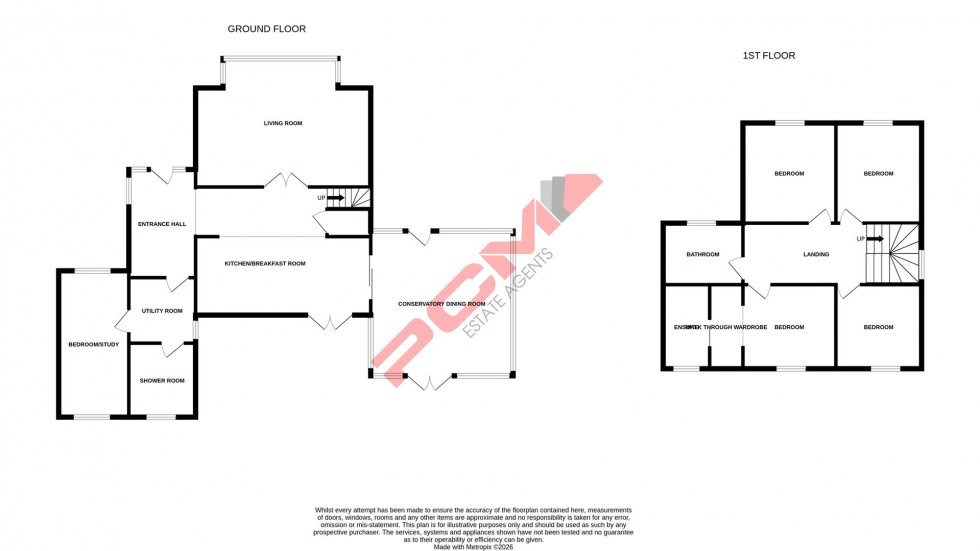 Floorplan for Ledsham Park, St. Leonards-On-Sea