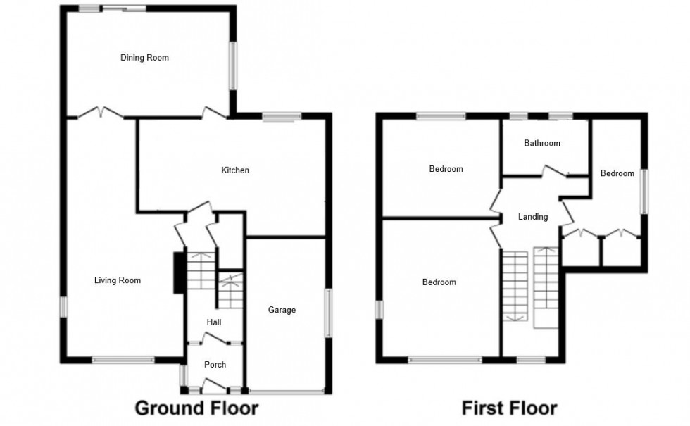 Floorplan for Ledsham Avenue, St Leonards-on-sea