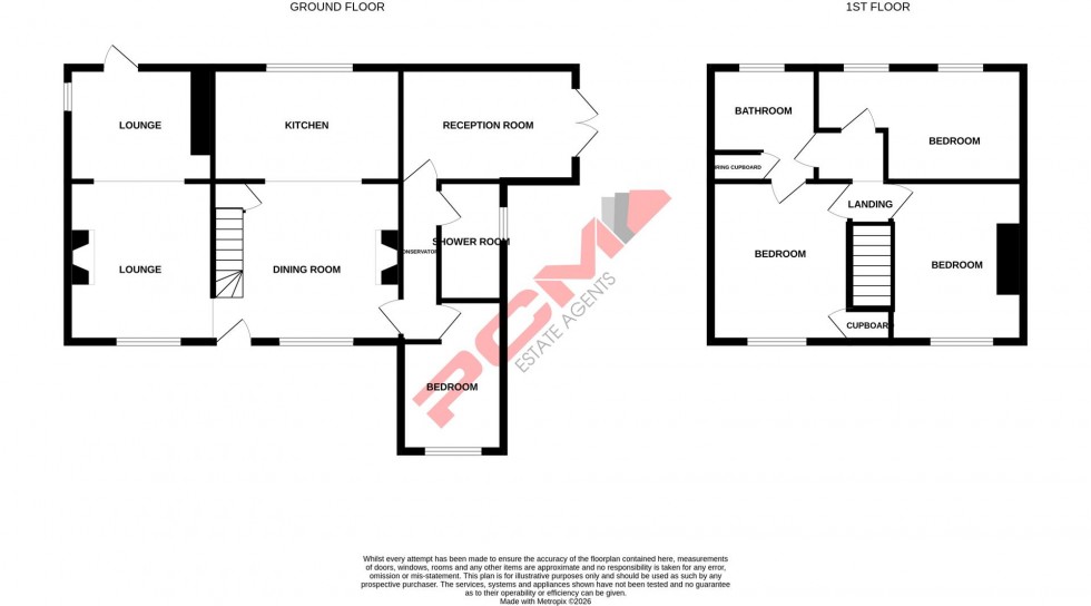 Floorplan for Fairlight Road, Hastings