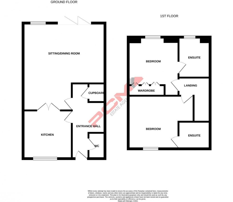 Floorplan for Skinners Lane, Catsfield