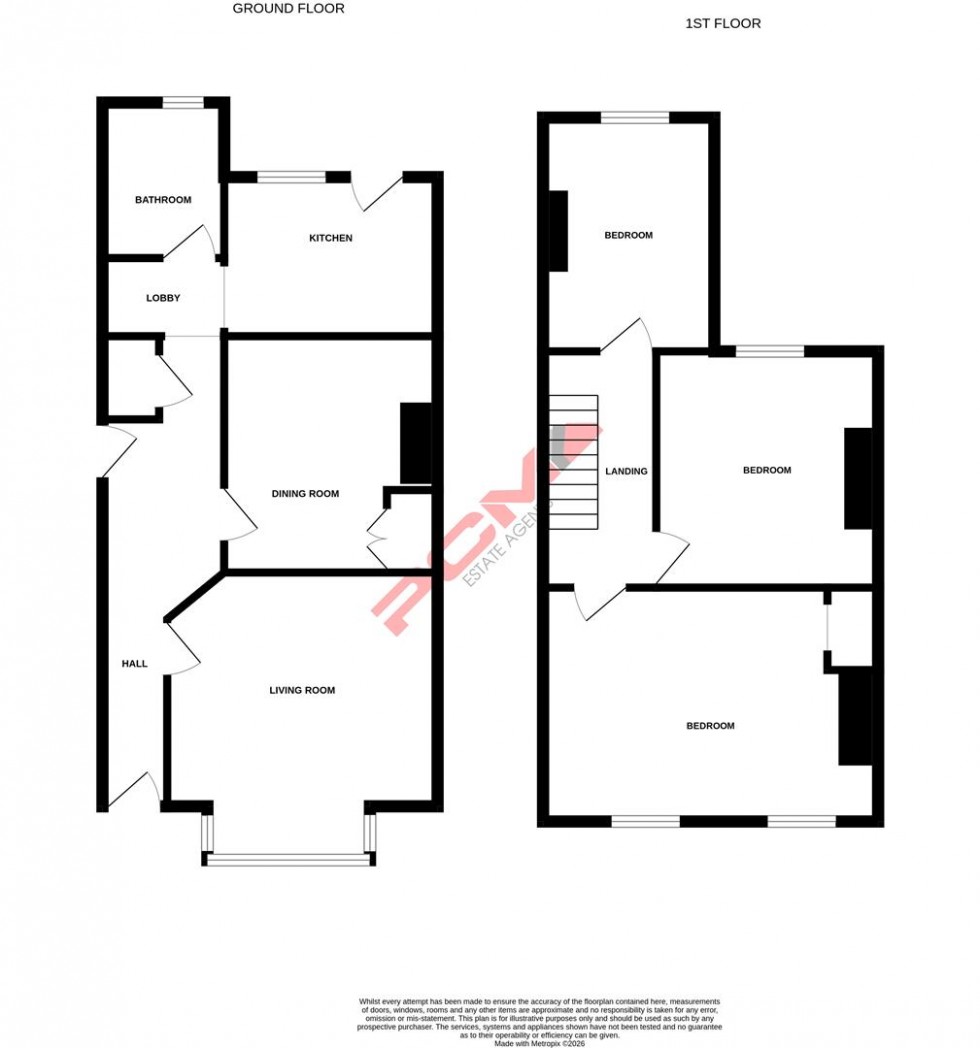 Floorplan for Alma Villas, St. Leonards-On-Sea