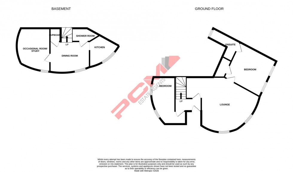 Floorplan for Priory Road, Hastings