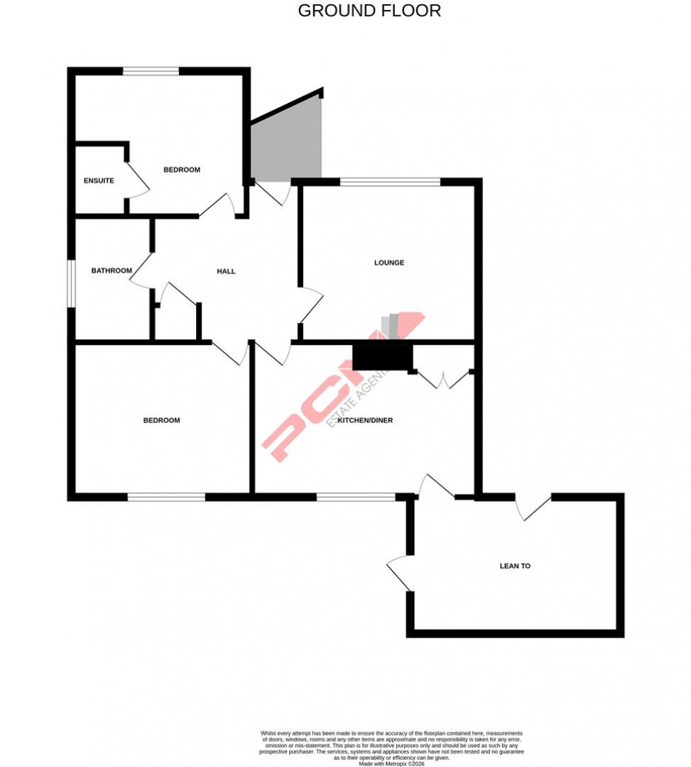 Floorplan for St. Helens Down, Hastings