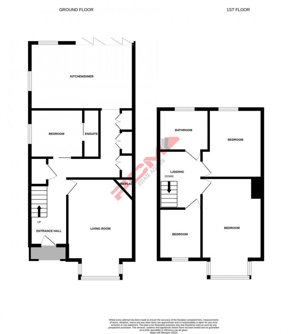 Floorplan for Bexhill Road, St. Leonards-On-Sea