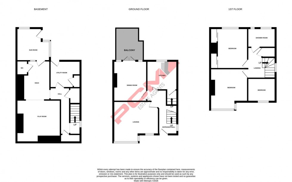 Floorplan for Coventry Road, St. Leonards-On-Sea
