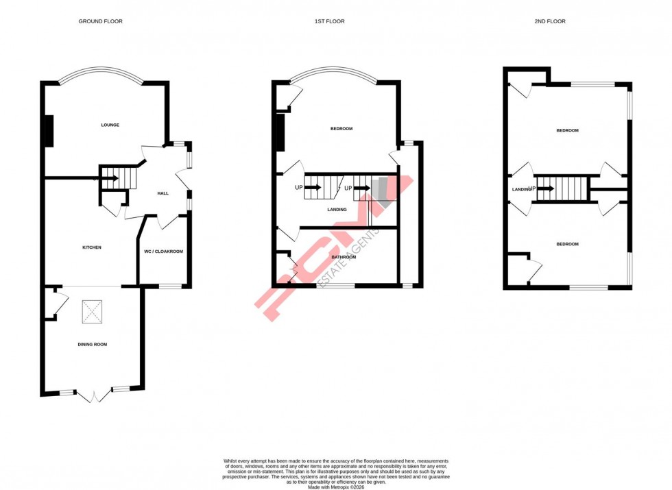 Floorplan for Bexleigh Avenue, St Leonards-on-sea
