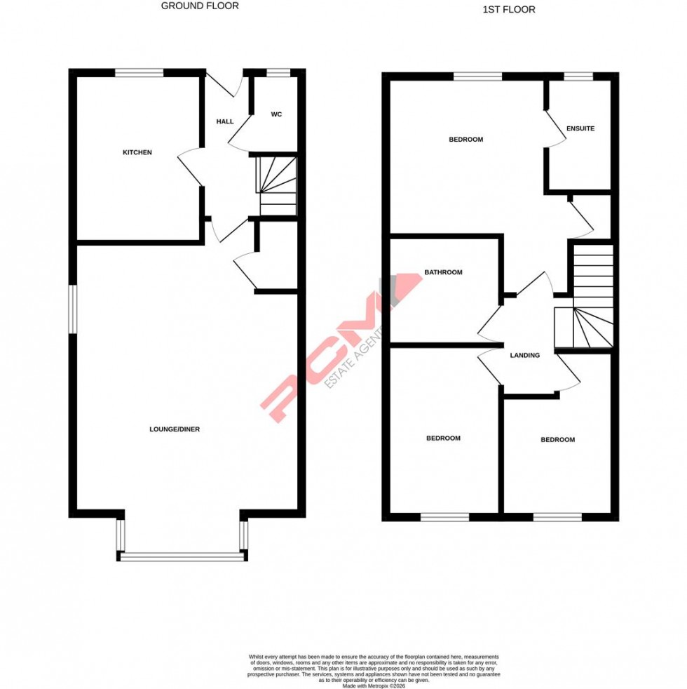 Floorplan for The Grove, St. Leonards-On-Sea