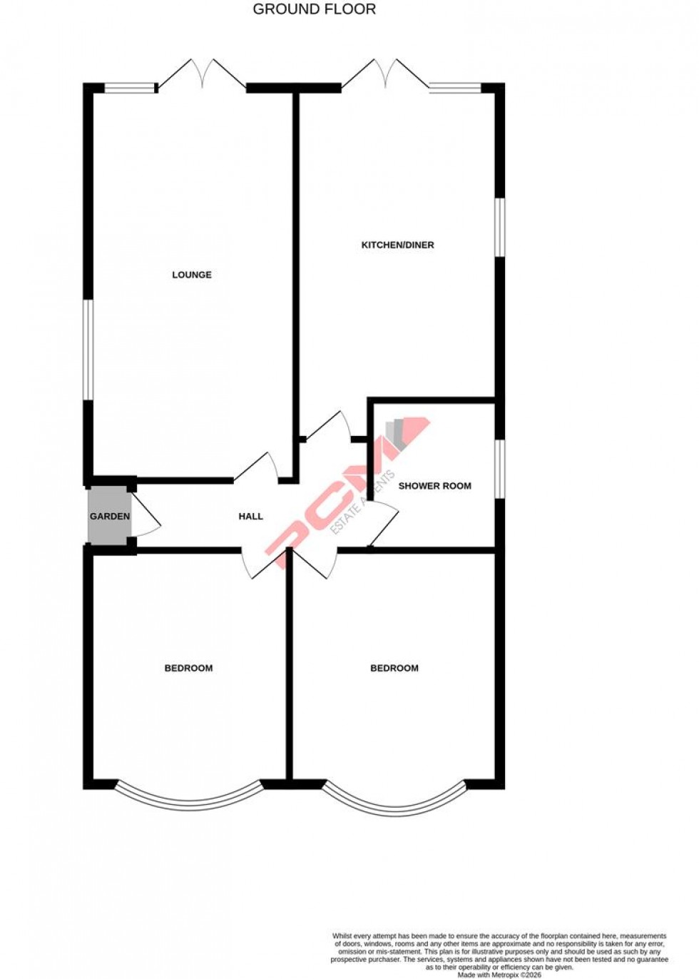 Floorplan for Ochiltree Road, Hastings