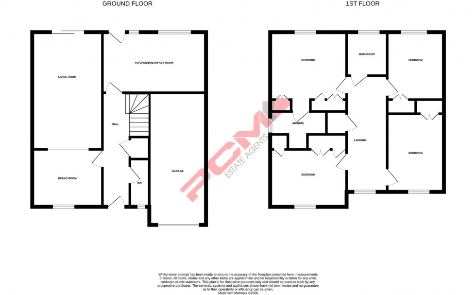 Floorplan for Hillside Road, Hastings