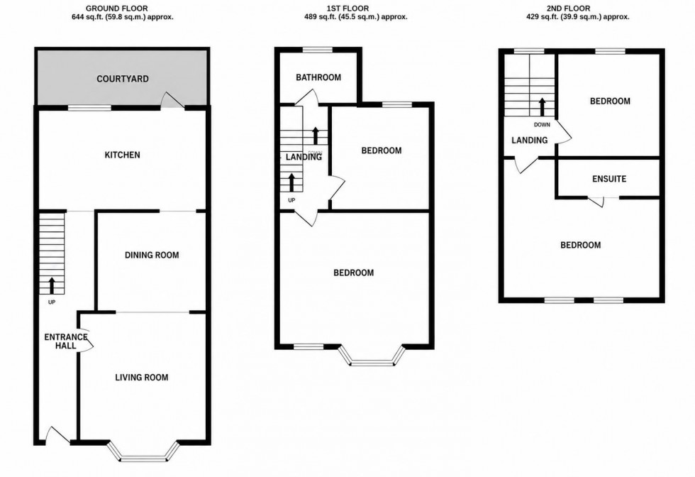 Floorplan for Gordon Road, Hastings