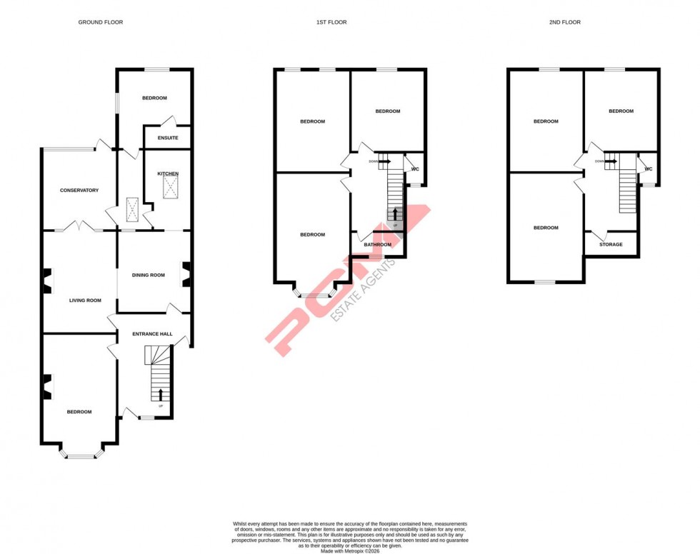 Floorplan for Wilton Road, Bexhill-On-Sea