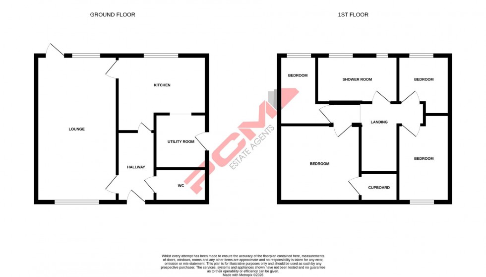 Floorplan for Roundwood Road, St. Leonards-On-Sea