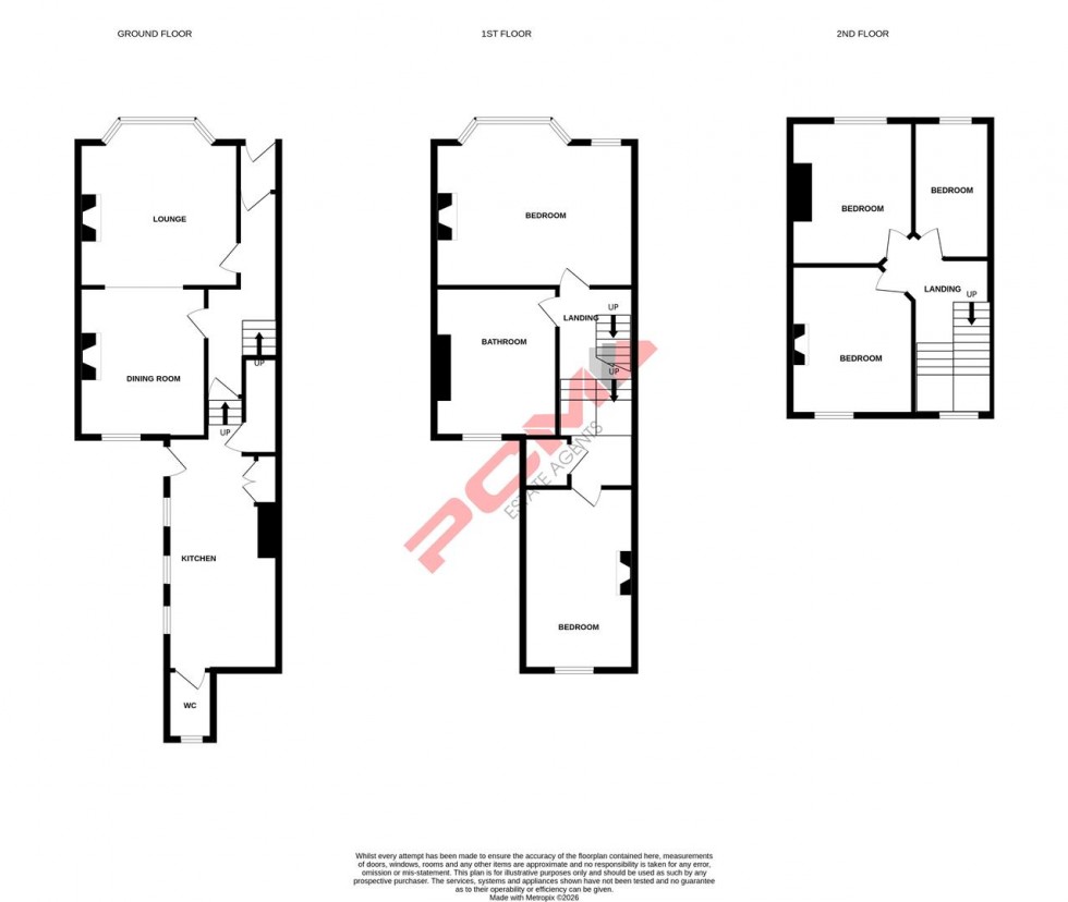 Floorplan for Mount Pleasant Road, Hastings