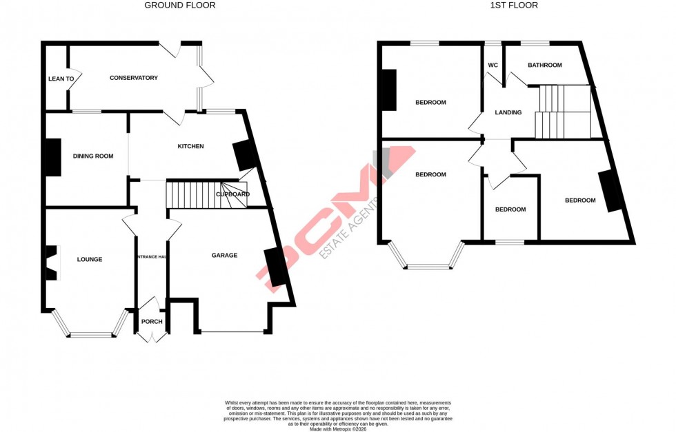 Floorplan for Athelstan Road, Hastings