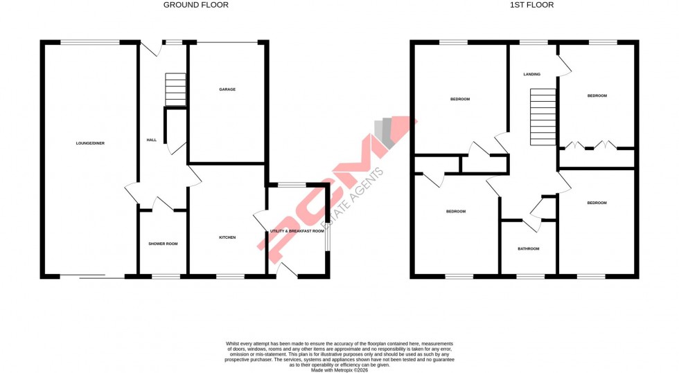 Floorplan for Sovereign Close, Hastings