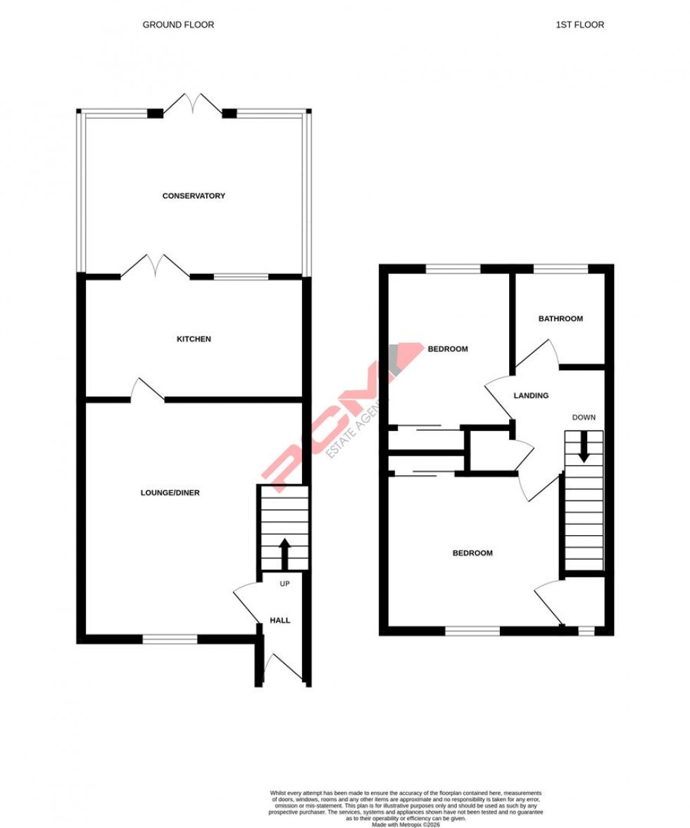 Floorplan for Drapers Way, St. Leonards-On-Sea