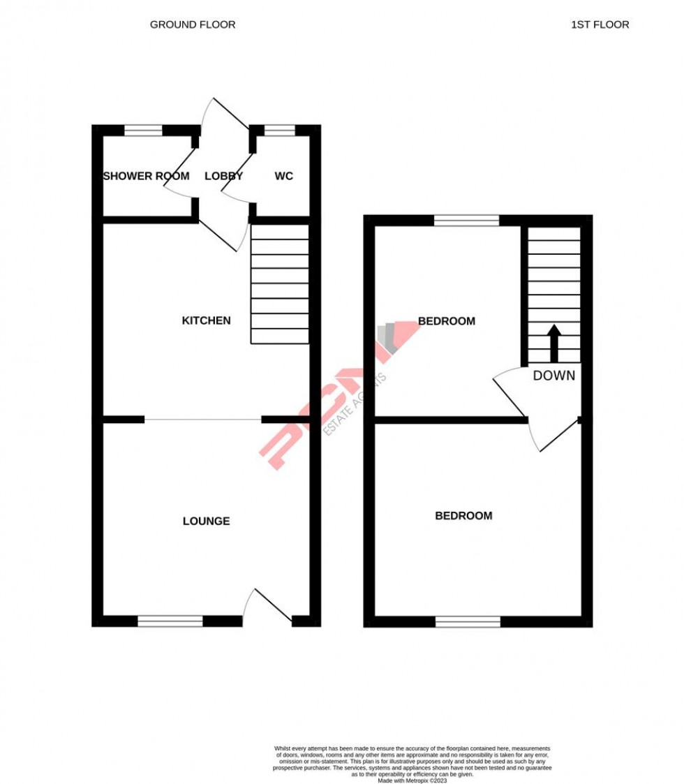Floorplan for Cambridge Road, Hastings