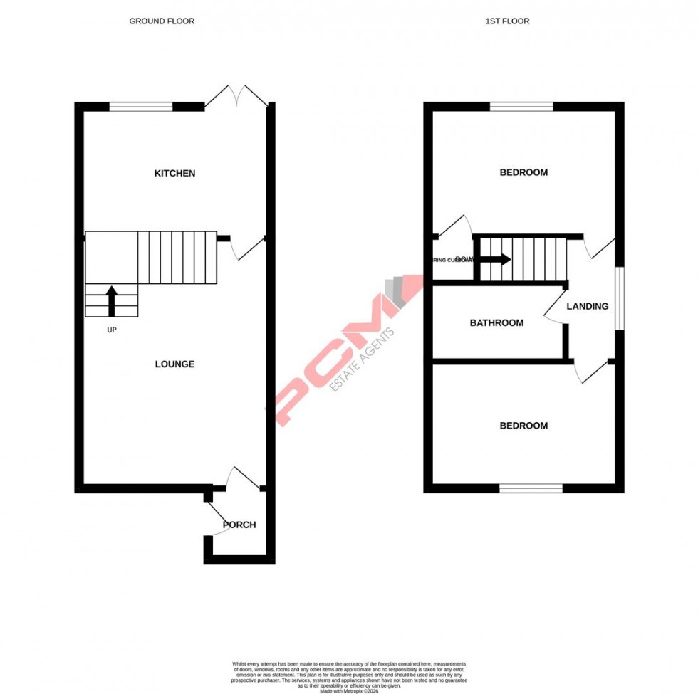 Floorplan for Pentland Close, St leonards On Sea