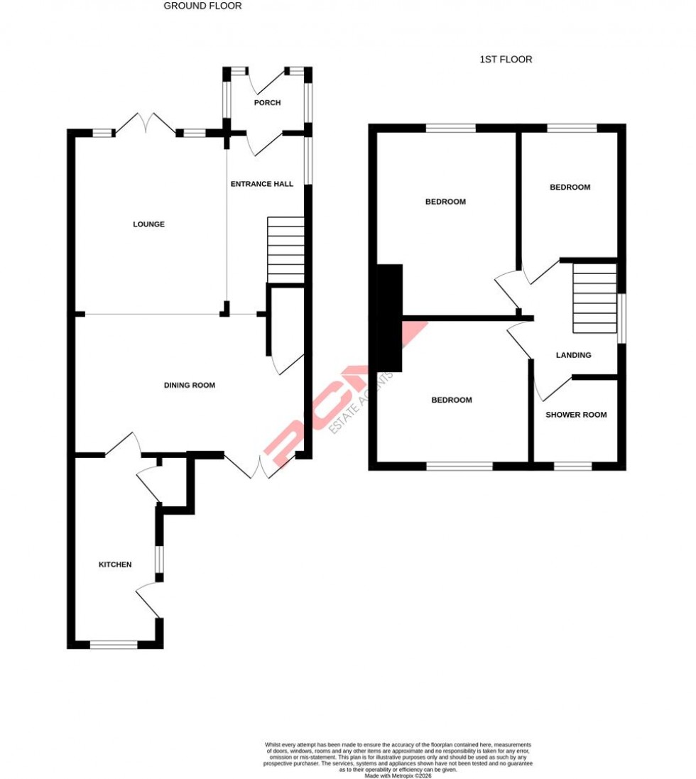 Floorplan for Greville Road, Hastings