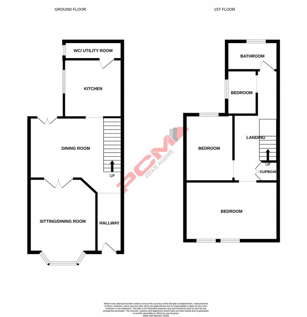 Floorplan for Perth Road, St. Leonards-On-Sea