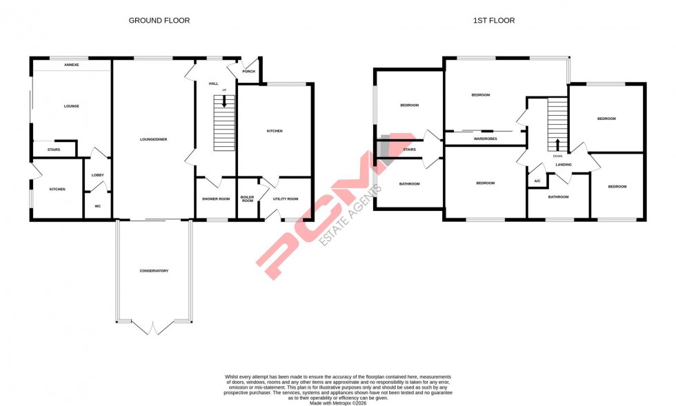 Floorplan for Fairlight Road, Hastings