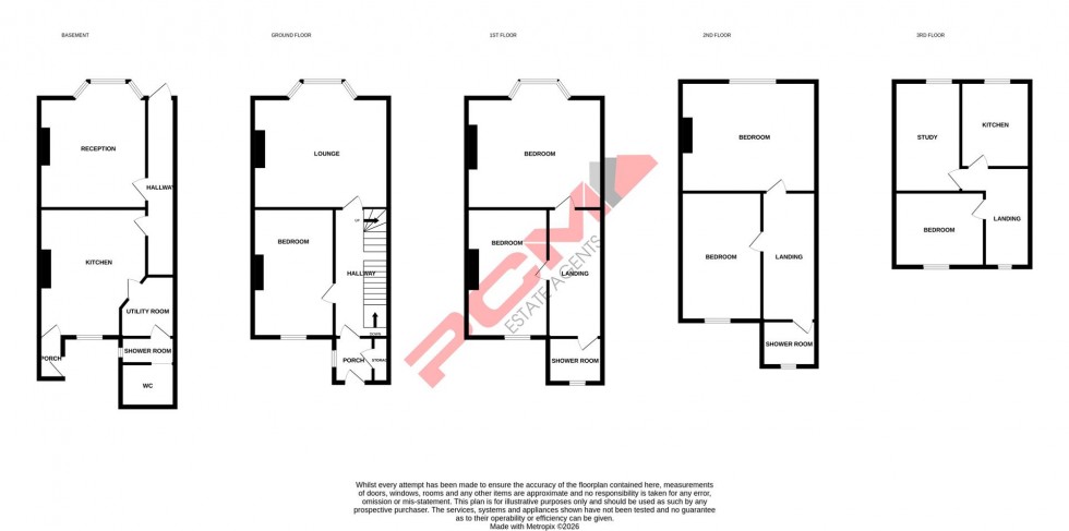 Floorplan for Devonshire Road, Hastings