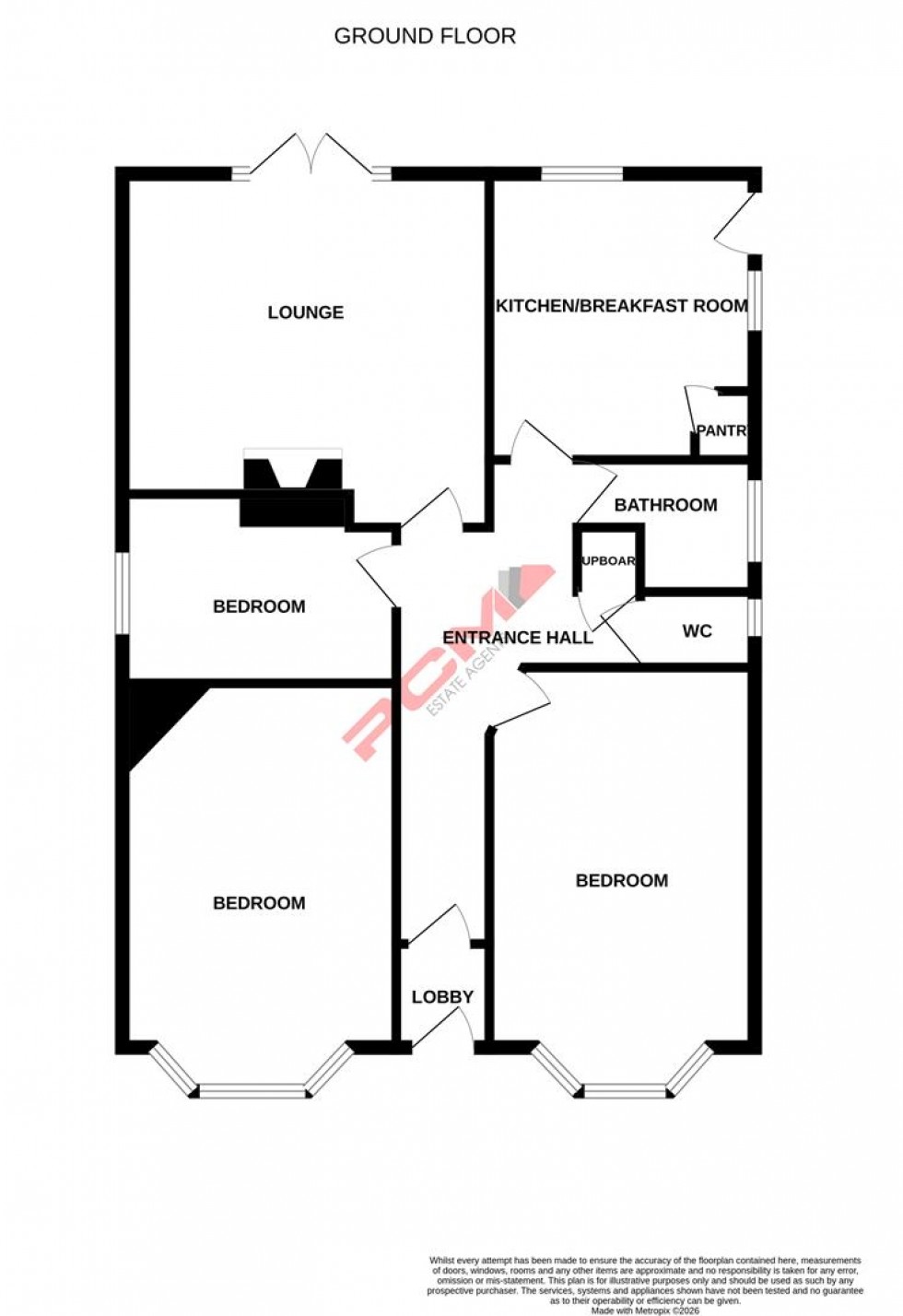 Floorplan for Park View, Hastings