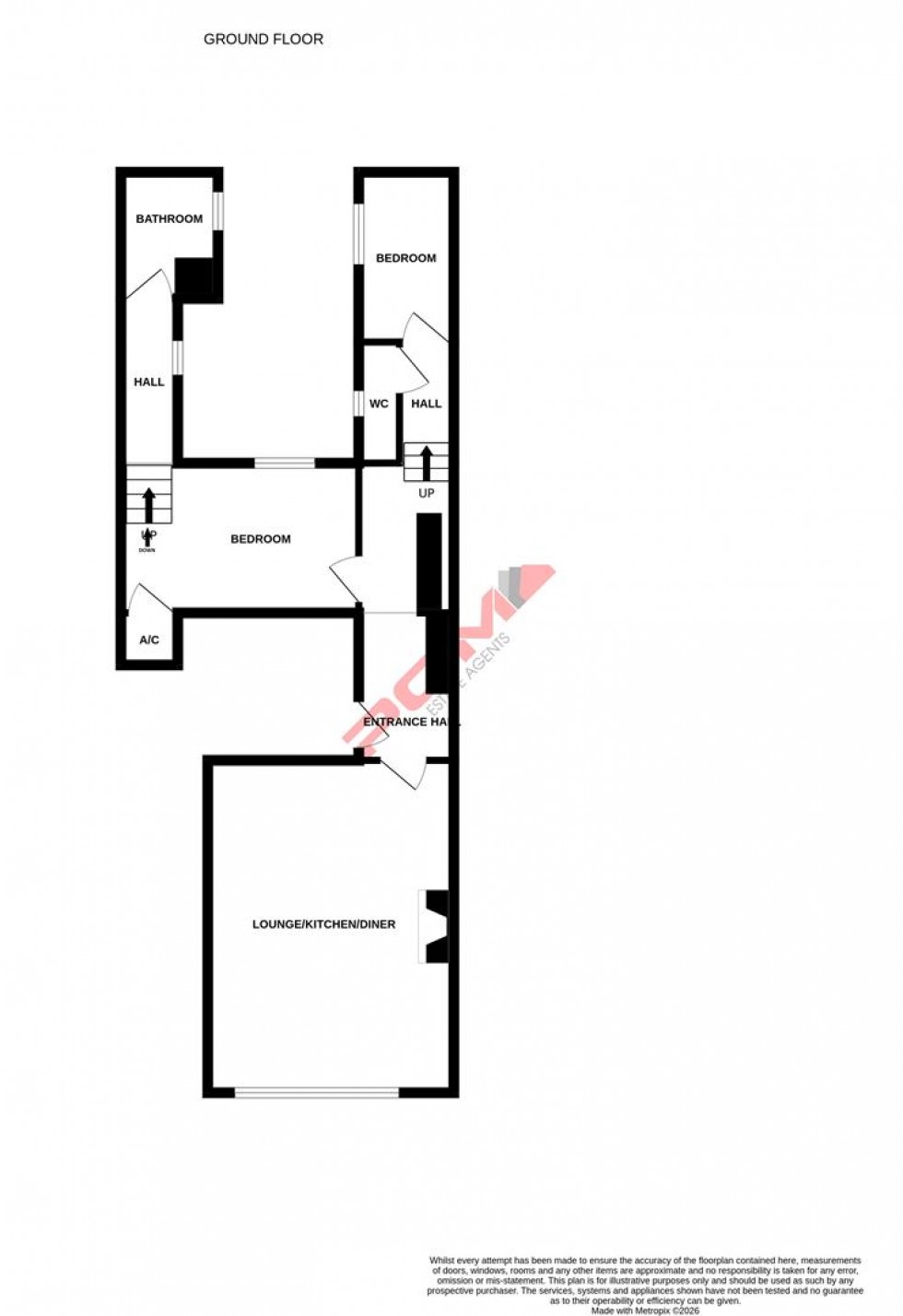 Floorplan for Wellington Square, Hastings
