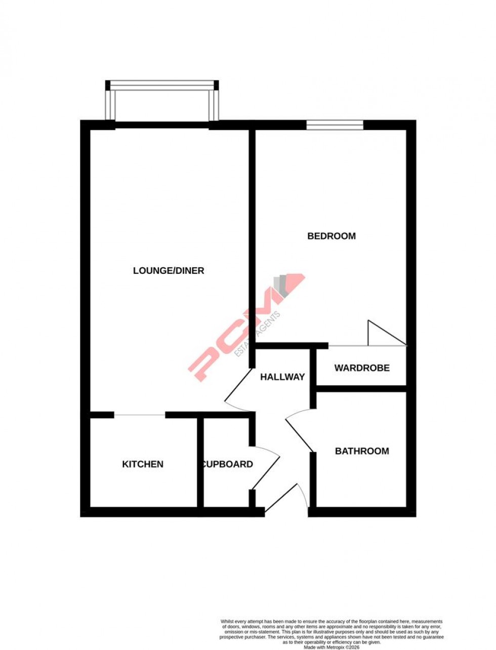 Floorplan for St. Helens Crescent, Hastings