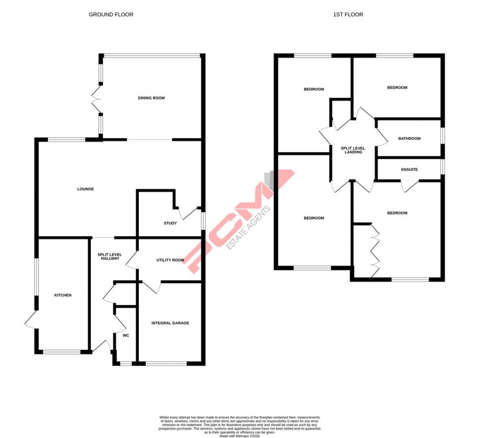 Floorplan for Cookson Gardens, Hastings