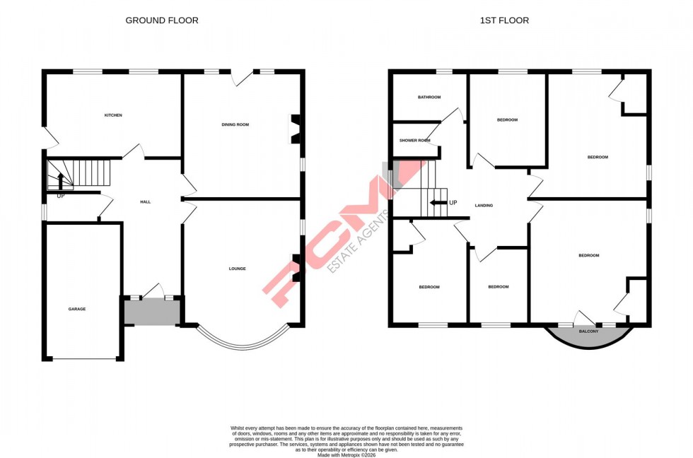 Floorplan for Boscobel Road North, St. Leonards-On-Sea