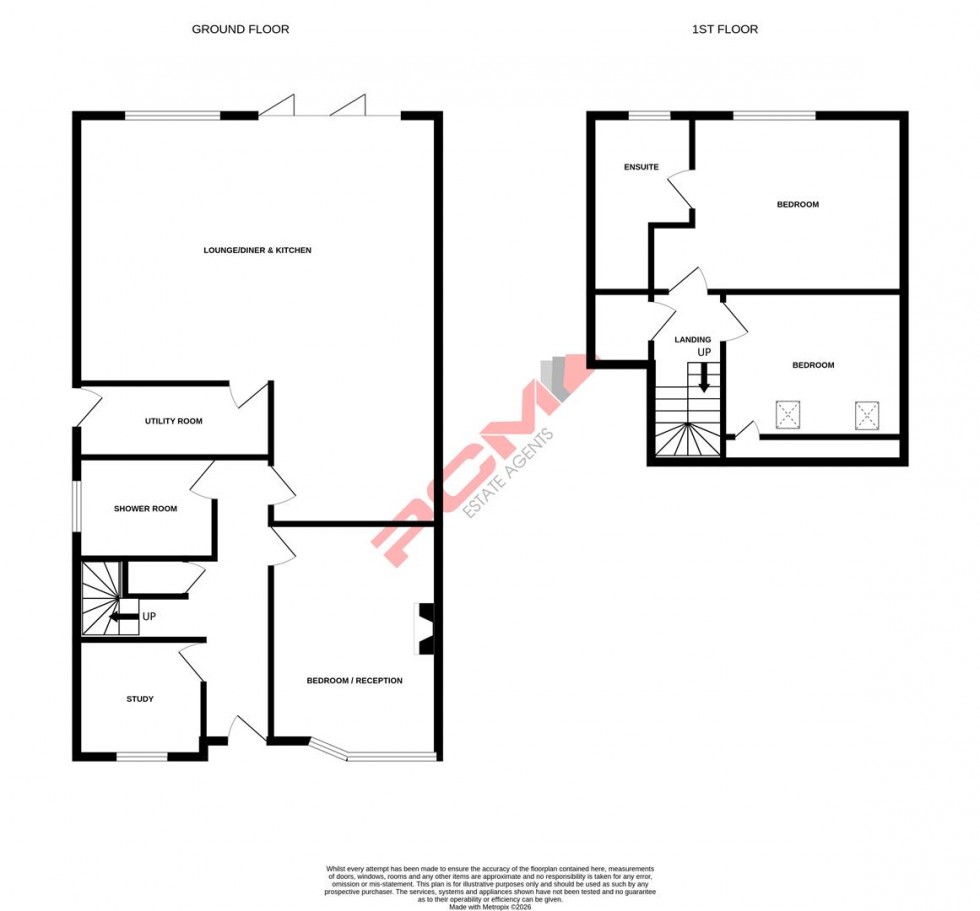 Floorplan for Harley Shute Road, St. Leonards-On-Sea