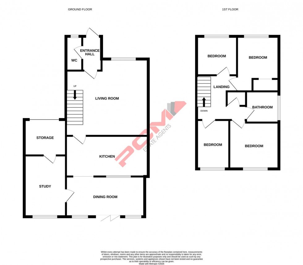 Floorplan for New Moorsite, Westfield
